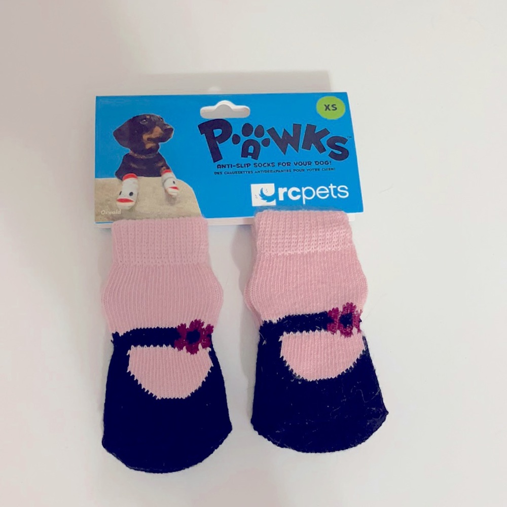 Mary Jane dog socks!